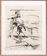 Synapses 11 by Luke Agada contemporary artwork drawing works on paper