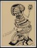 Political Cartoon Sinister Forces by Mike Kelley contemporary artwork Print