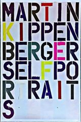 Martin Kippenberger Self-Portraits by Christopher Wool contemporary artwork print
