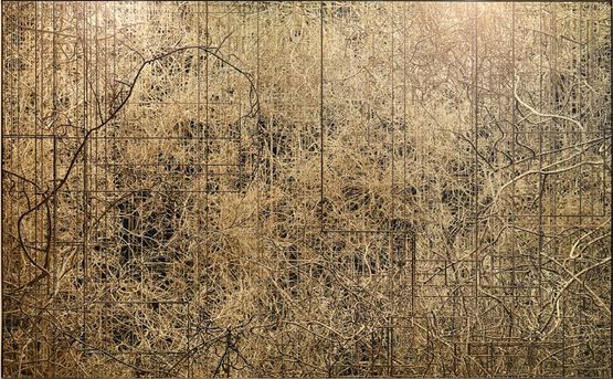 Connectifs 2D by Nicolas Baier contemporary artwork Print