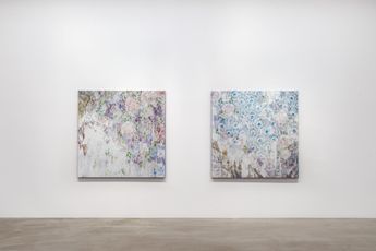 Contemporary art exhibition Yoon Suk One Enfolding Landscape at Gallery Baton Seoul South Korea
