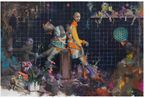 Glimpflinge by Jonas Burgert contemporary artwork Painting