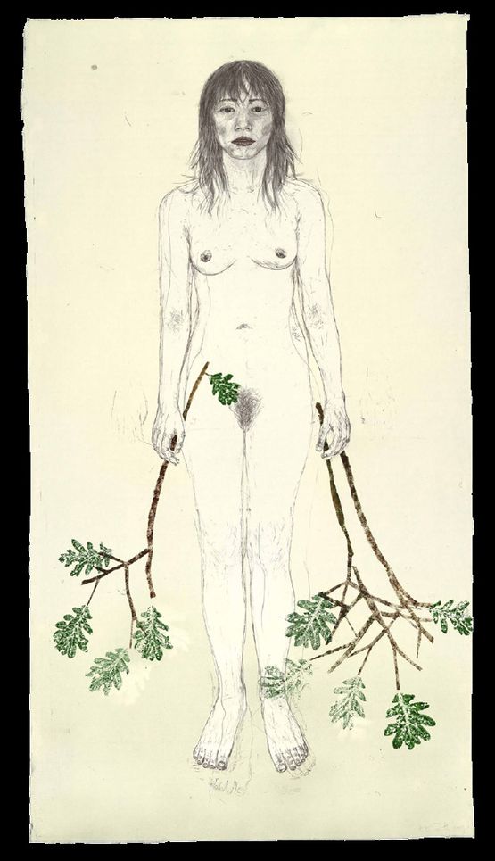 Untitled by Kiki Smith contemporary artwork Painting
