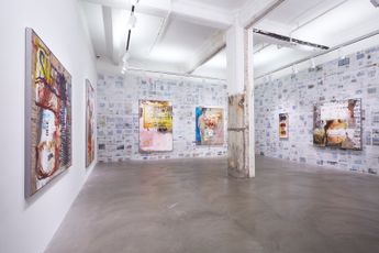 Contemporary art exhibition Mandy El-Sayegh Dispersal at Lehmann Maupin Hong Kong