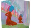 U look good baby fuck them by Yeo Kaa contemporary artwork Painting