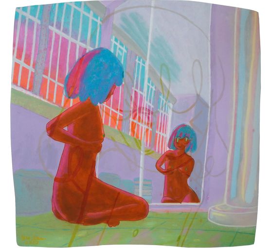U look good baby fuck them by Yeo Kaa contemporary artwork Painting