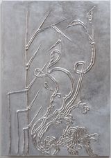 Transmission helicoid cyme by Caroline Rothwell contemporary artwork painting sculpture