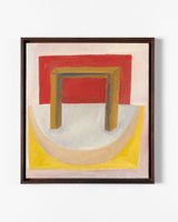 Stage half - moon by Ana Mazzei contemporary artwork painting