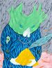 My Golden Mountain by Imam Santoso contemporary artwork Painting