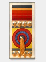 Oxumare by Edival Ramosa contemporary artwork mixed media