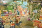 Chungking Express 1994 at Graham Street Central 1994 by Chow Chun Fai contemporary artwork Painting