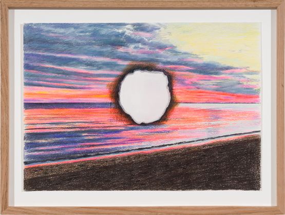 The Hole Story 13 by Callum Morton contemporary artwork Works on Paper