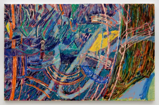 Bigger Picture by Pam Evelyn contemporary artwork Painting