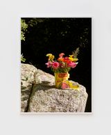 Flowers in a Pizza Sauce Can by Roe Ethridge contemporary artwork print