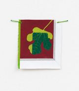 Smartphoneschatten auf Feigenblatt by Lotte Maiwald contemporary artwork painting