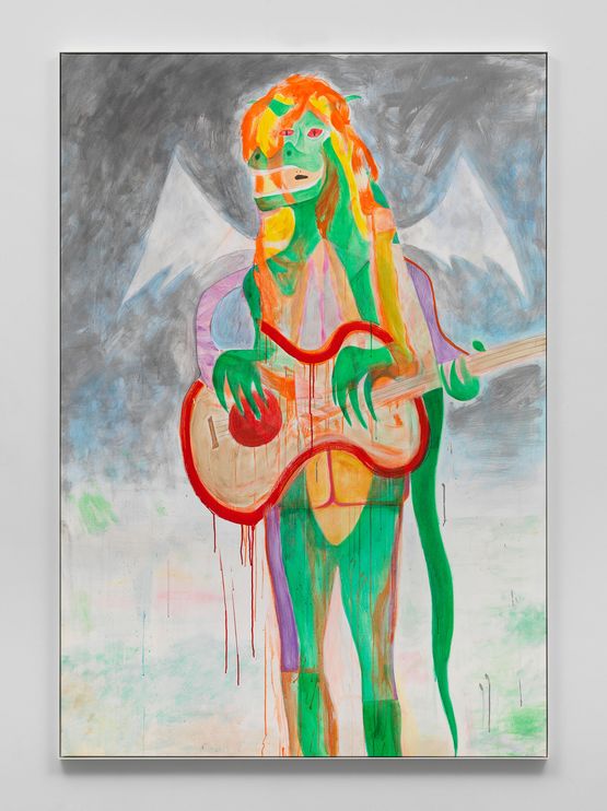Green Noir by Jason Fox contemporary artwork Painting