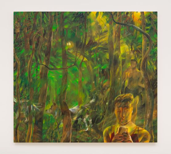 Firefly by Alvin Ong contemporary artwork Painting