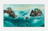 Rocks by Liu Yin contemporary artwork painting