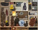 Cabinet of Unearthly Delights II by Kawayan De Guia contemporary artwork Painting