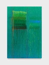 I Love You Green by Pat Steir contemporary artwork painting