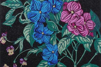Contemporary art exhibition Reuben Paterson The Night Flowers at Martin Browne Contemporary Sydney Australia