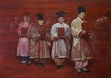 The Return by Helena Parada Kim contemporary artwork painting