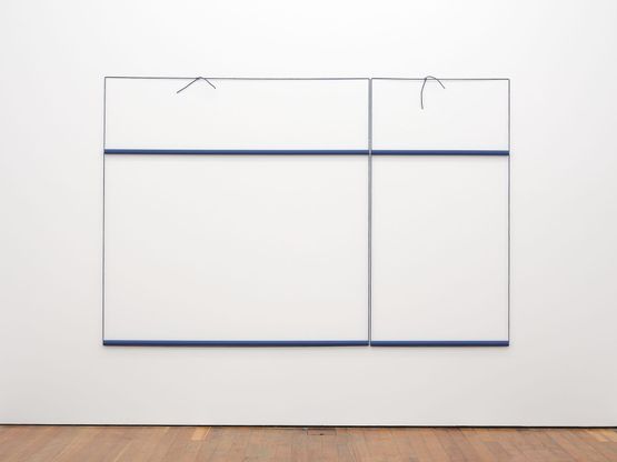 Untitled Lovers by Oliver Perkins contemporary artwork Painting