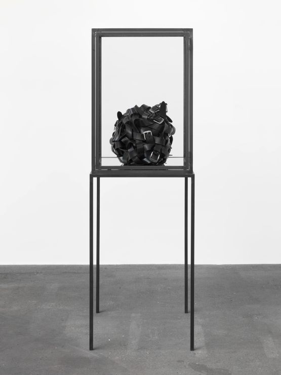 Belts Ball by Monica Bonvicini contemporary artwork Sculpture