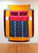 Private Symbol by Esther Stewart contemporary artwork textile