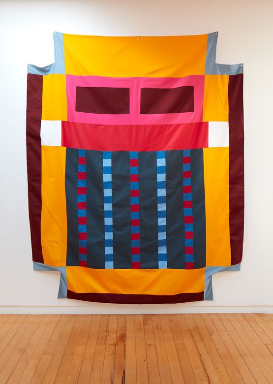 Private Symbol by Esther Stewart contemporary artwork Textile