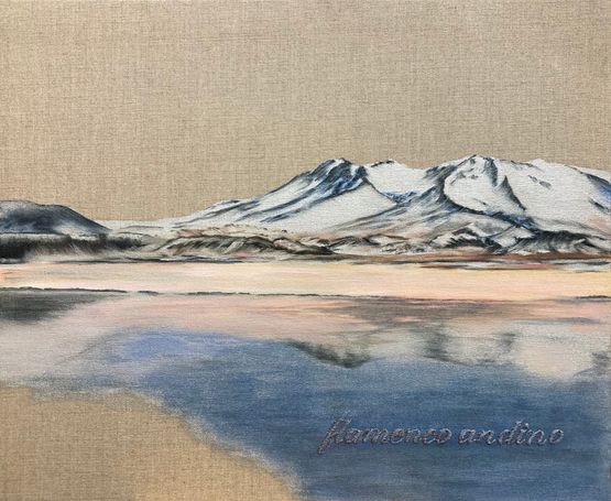 Paisaje andino I by Gabriela Bettini contemporary artwork Painting