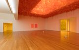 Speech Bubbles Transparent Orange by Philippe Parreno contemporary artwork installation sculpture