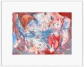 Swimming II by Sabine Moritz contemporary artwork Works on Paper