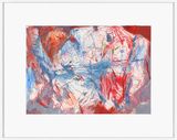 Swimming II by Sabine Moritz contemporary artwork drawing works on paper