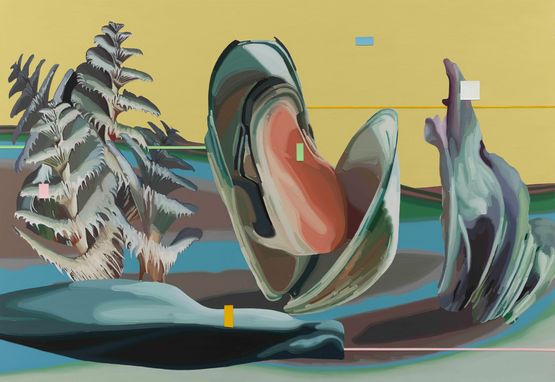 Dense No.9 by Wang Jianwei contemporary artwork Painting