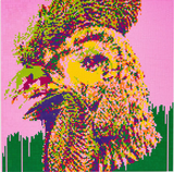Zodiac  Rooster by Ai Weiwei contemporary artwork sculpture