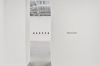 Contemporary art exhibition Sherrie Levine Sherrie Levine at David Zwirner Paris France