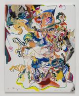 Here we stand for you by Young Do Jeong contemporary artwork drawing painting
