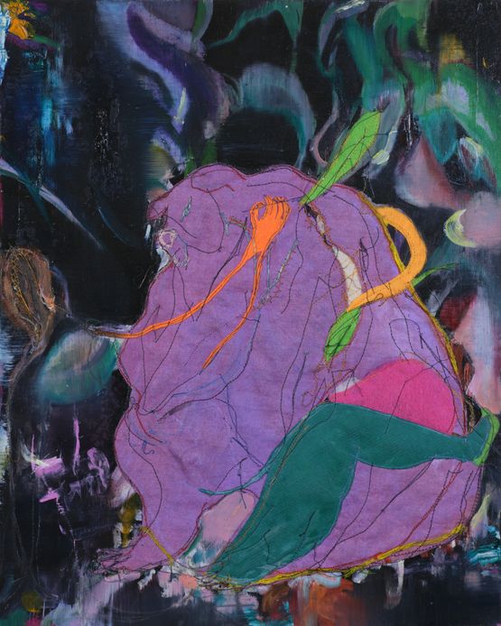 Undercurrent From the Front by Eva Zhang contemporary artwork Painting