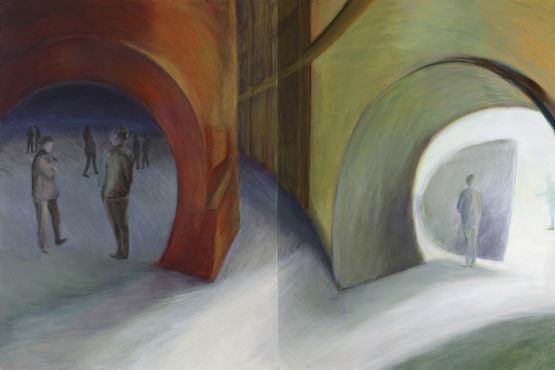 Gas Tank by Anna Ngan Leong Cheung contemporary artwork Painting