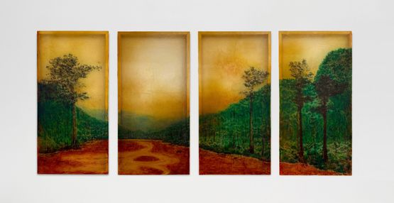 HCM Trail Phong Nha by KV Duong contemporary artwork Mixed Media