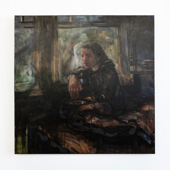 Residue by Natia Lemay contemporary artwork Painting