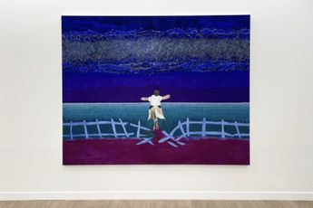 Contemporary art exhibition Tess Dumon Les Mondes flottants at Dumonteil Paris France