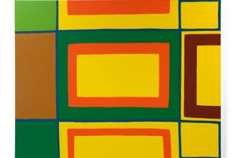 Contemporary art exhibition Harriet Korman Harriet Korman Housing Development  New Paintings and Drawings at Thomas Erben Gallery New York United States