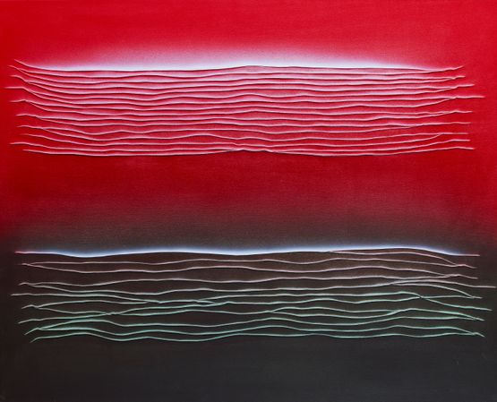 Untitled 020814 by Tsuyoshi Maekawa contemporary artwork Textile