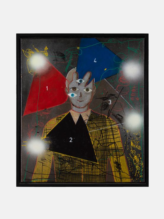 Lysergine by Thomas Zipp contemporary artwork Painting