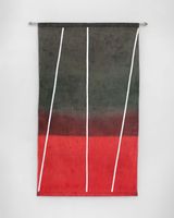 Primeros amaneceres en la tierra Curtain 4 by Felipe Mujica contemporary artwork painting textile