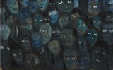Crowd No.1 by Duan Zhengqu contemporary artwork painting