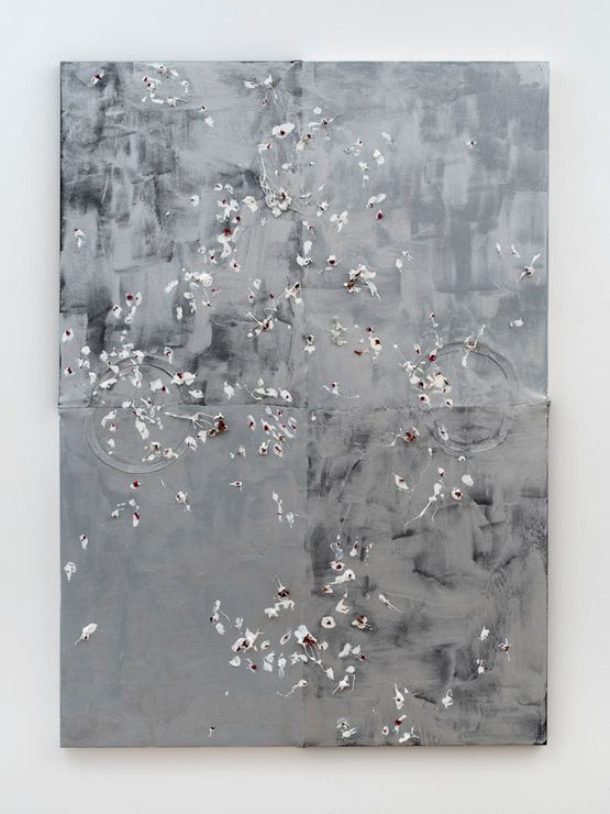 when what matters matters dream mirror by Jim Hodges contemporary artwork Sculpture