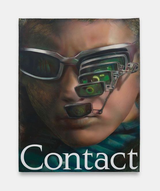 Contact by Craig Boagey contemporary artwork Painting